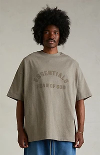 Fear of God ESSENTIALS Heather Grey Heavy T-Shirt