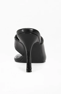 AZALEA WANG Women's Jonene Black Stiletto Pumps