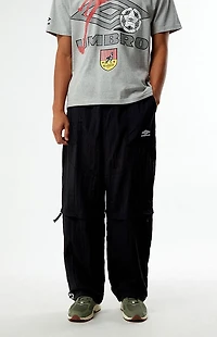 Umbro Black Zip Off Loose Fit Pants