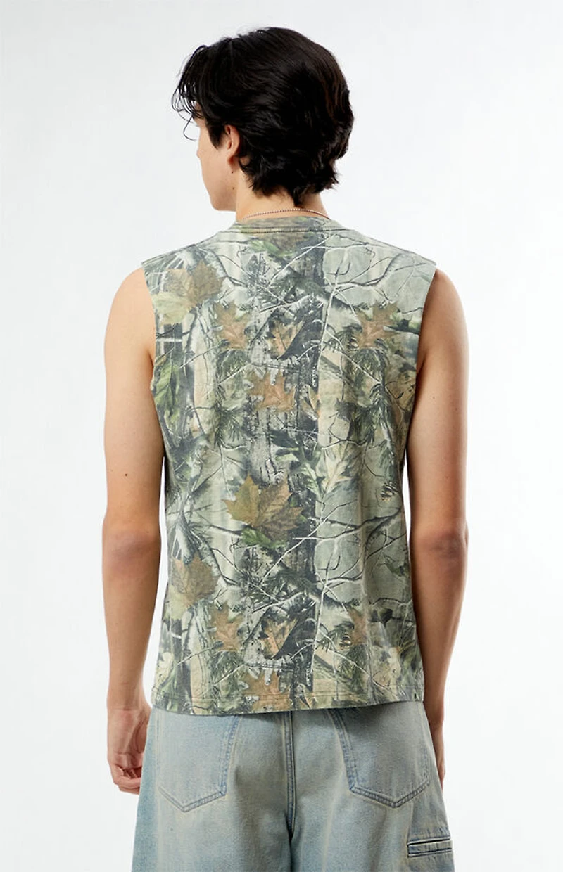 Post Malone Camo Cutoff T-Shirt