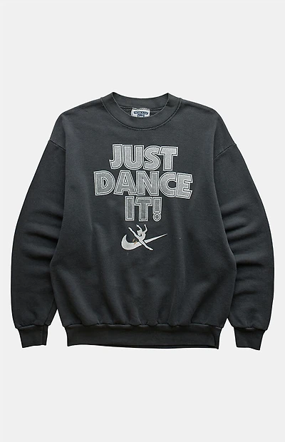 PS VINTAGE 2000s Just Dance It Crew Neck Sweatshirt