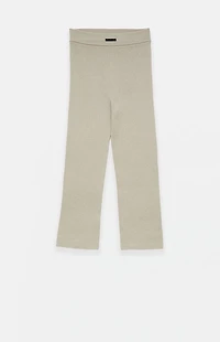 Fear of God ESSENTIALS Women's Seal Ribbed Knit Capri Leggings