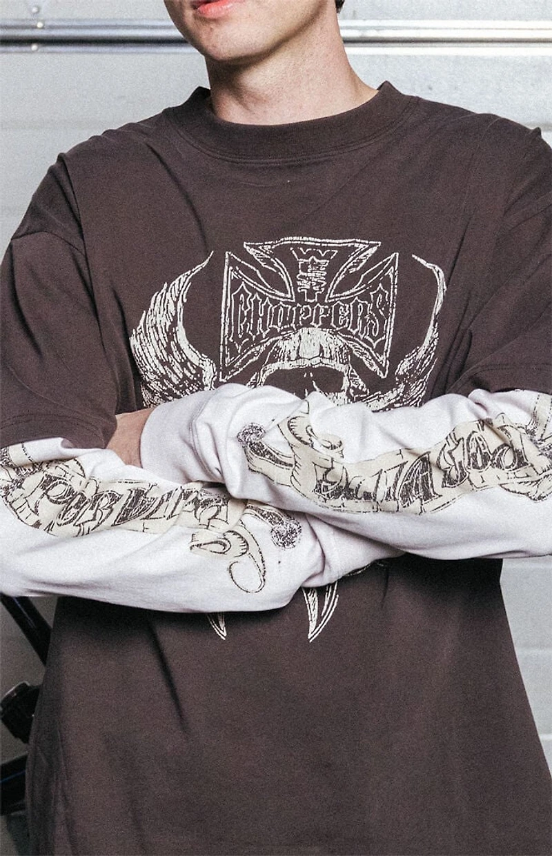 West Coast Choppers 2fer Long Sleeve T-Shirt
