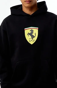 Puma Black Ferrari Shield Hoodie