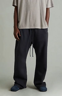 Fear of God ESSENTIALS Vintage Black Fleece Flare Sweatpants