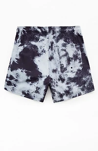 Pacsun Dark Abstract Eco AOP 5" Swim Trunks