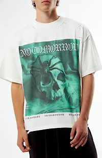 No Tomorrow x Civil Active Crawling Out Ripped Oversized T-Shirt