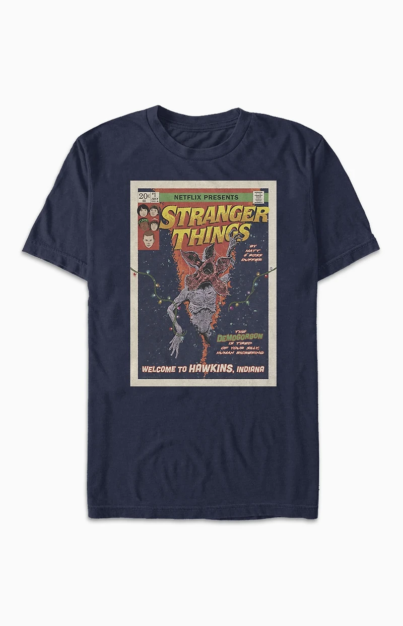 Stranger Things Comic Cover T-Shirt