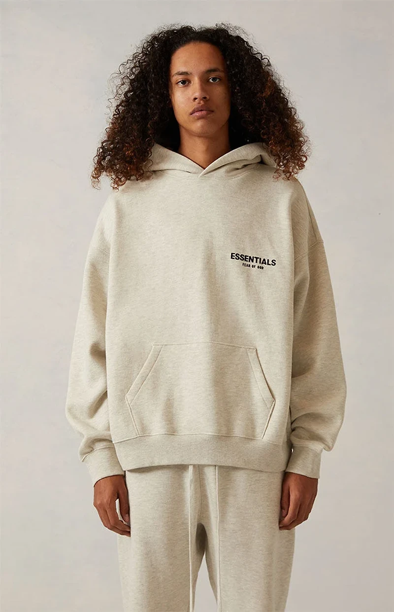 Fear of God ESSENTIALS Light Oatmeal Hoodie