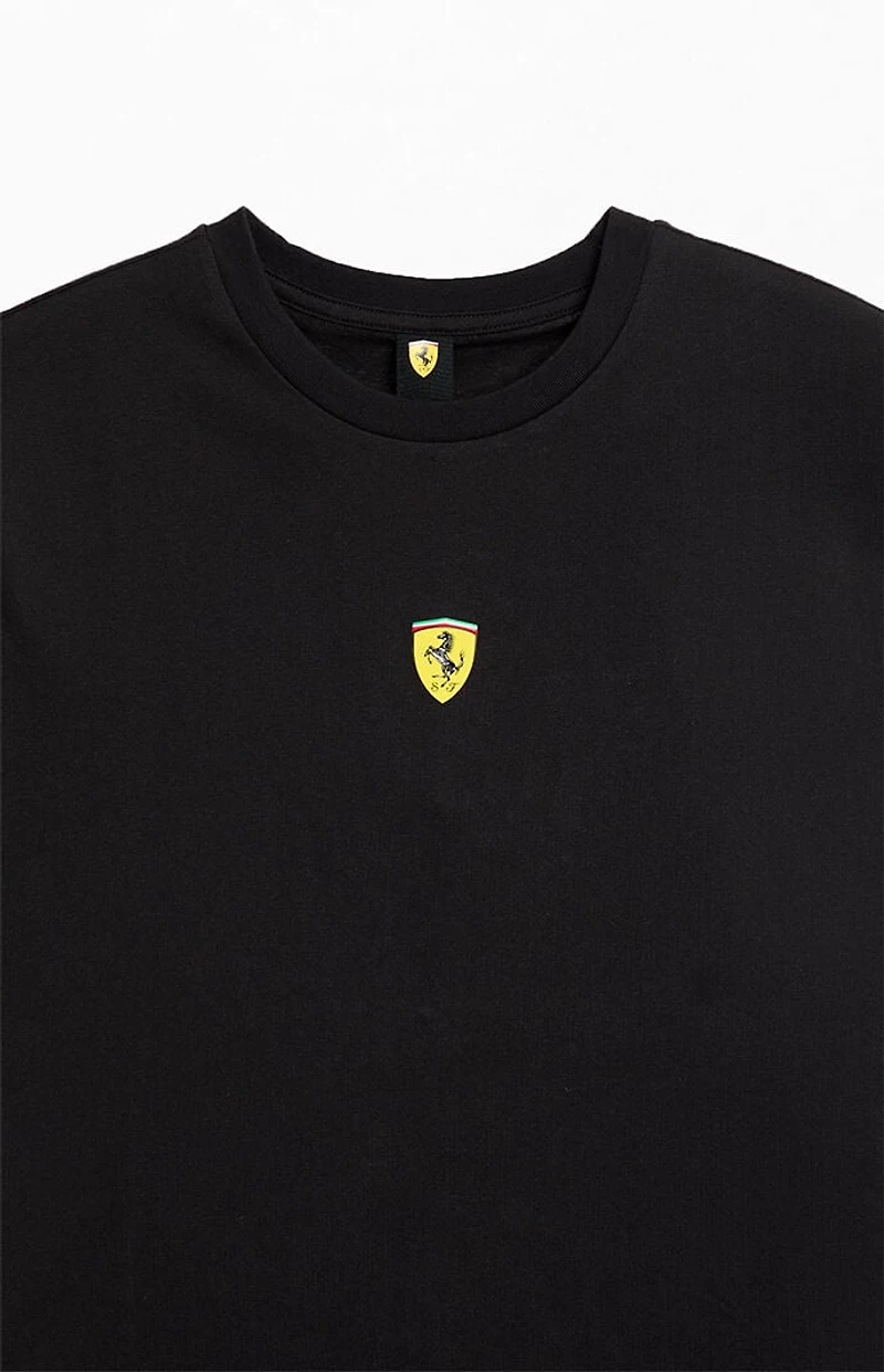 Puma Black Ferrari Vintage Theme T-Shirt