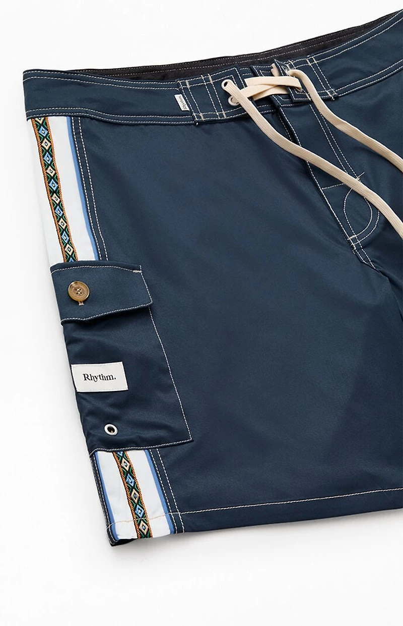 Rhythm Panel Stripe 8" Boardshorts