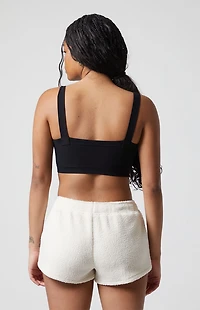 PAC 1980 Active Ski Fleece Aspen Sherpa Sweat Shorts