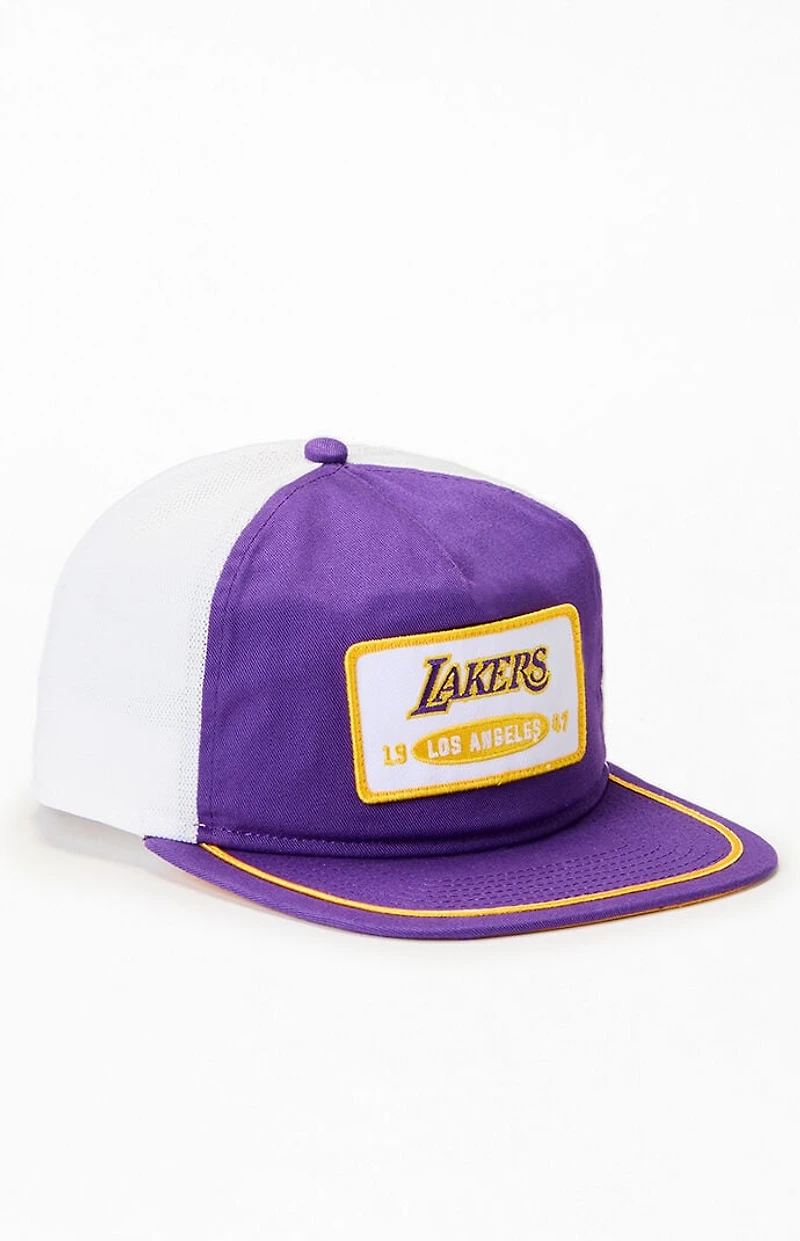 New Era LA Lakers Golfer Snapback Hat