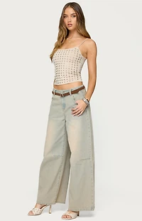 Edikted Vallie Grommet Tank Top