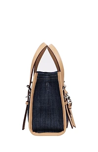 True Religion Denim Dangle Mini Tote Bag