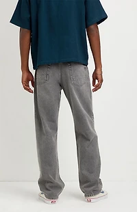 Pacsun Logan Relaxed Straight Jeans Gray