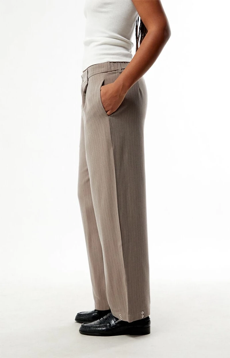 Daisy Street Striped Comet Baggy Trousers
