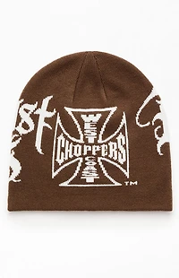 West Coast Choppers Gothic Skullcap Beanie