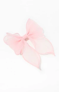 LA Hearts Organza Bow Hair Clip