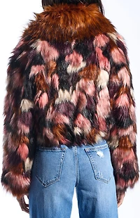 AZALEA WANG Molly Faux Fur Coat