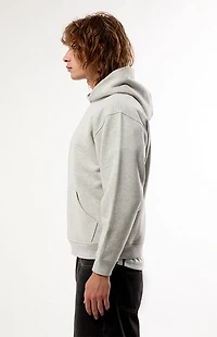 Pacsun Heather Grey Snow Wash Hoodie