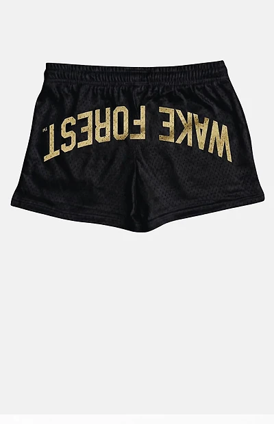 UPSIDE Wake Forest University Demon Deacons Mini Mesh Shorts