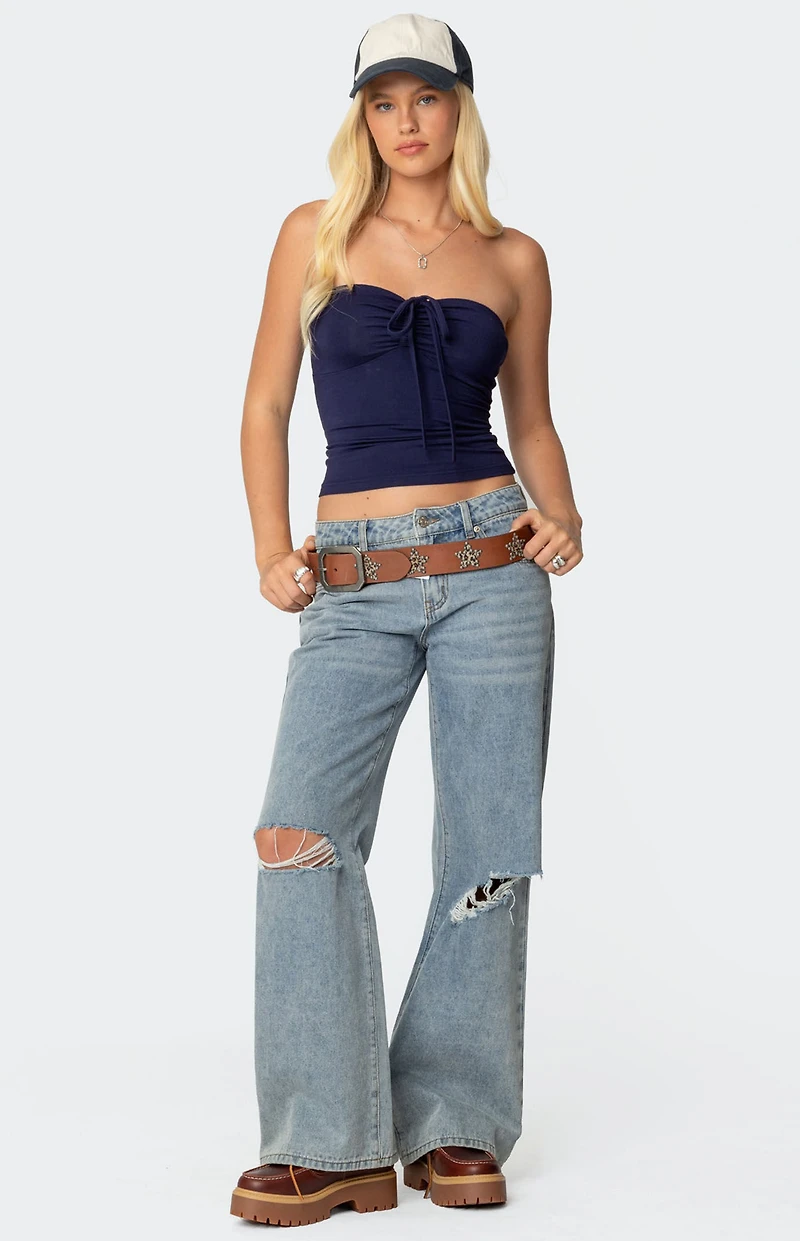 Edikted Annelise Strapless Top