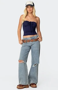 Edikted Annelise Strapless Top