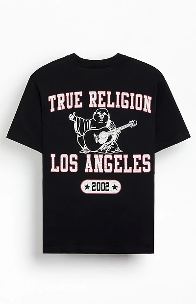 True Religion Mesh Print Buddha T-Shirt