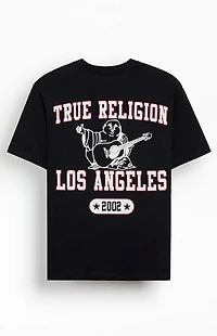 True Religion Mesh Print Buddha T-Shirt