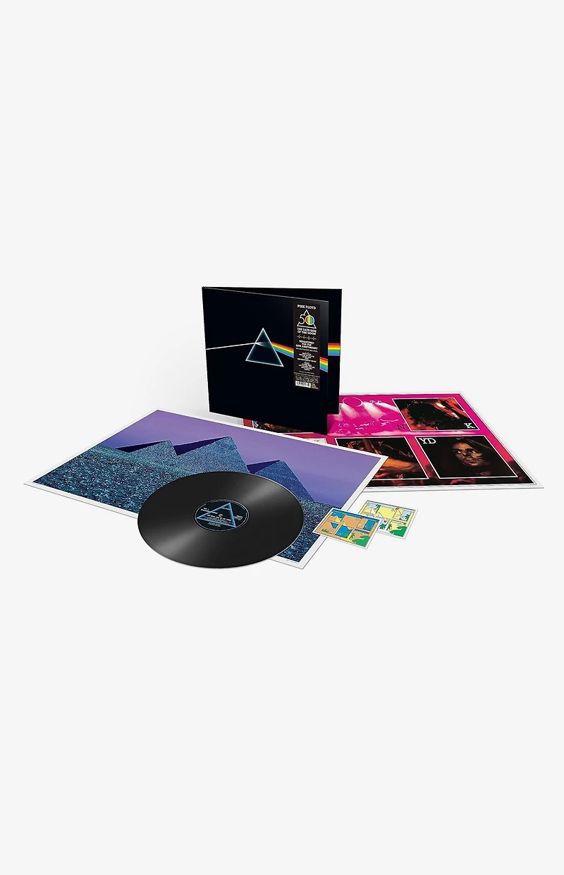 Pink Floyd Dark Side of the Moon 50th Anniversary Remaster Vinyl Record