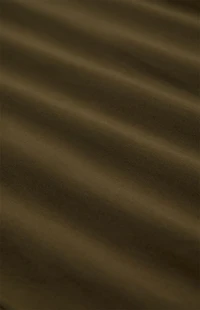 Fear of God ESSENTIALS Olive Fleece Soccer Sweat Shorts