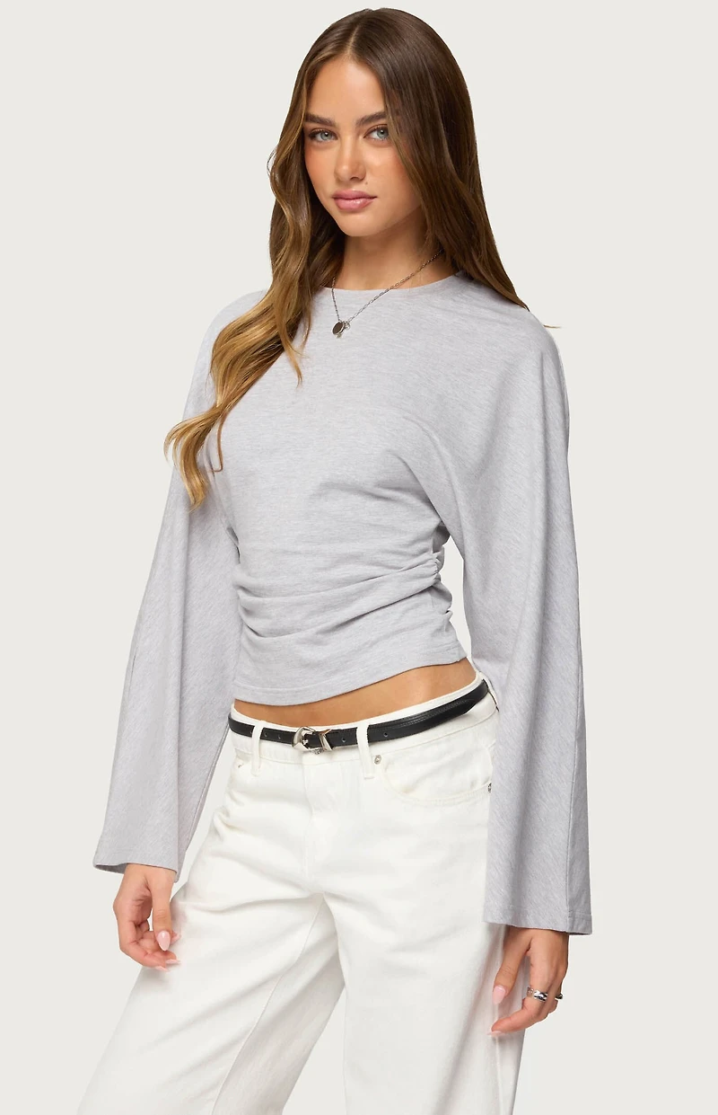 Edikted Charlisa Cinched Waist Top