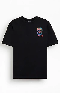 New Era SF Giants Guitar Cartoon T-Shirt