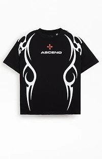 Pacsun Ascend Cyber Cropped Boxy T-Shirt