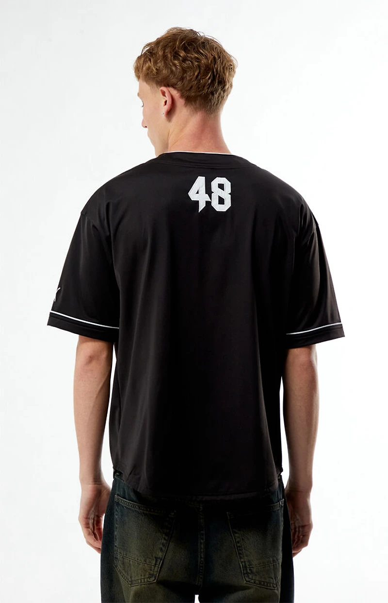 Puma Black Baseball Jersey