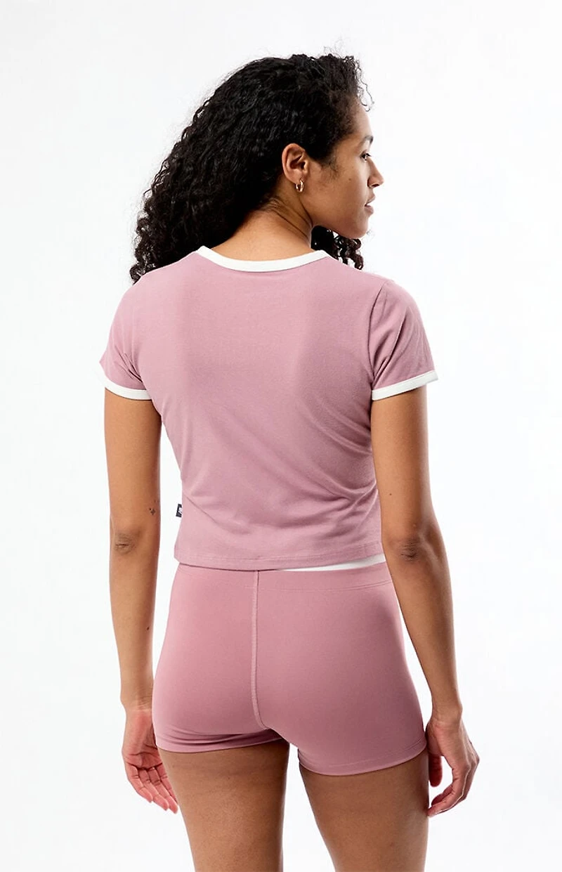 New Balance Linear Heritage Ringer T-Shirt