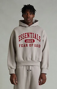 Fear of God ESSENTIALS Smoke Grey Classic Fit Hoodie