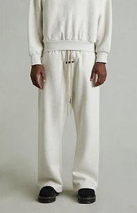 Fear of God ESSENTIALS Heather Oatmeal Fleece Flare Sweatpants