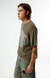 Pacsun Dark Desert Waffle Knit T-Shirt