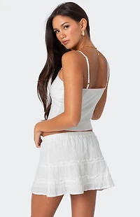 Edikted Prairie Embroidered Tank Top