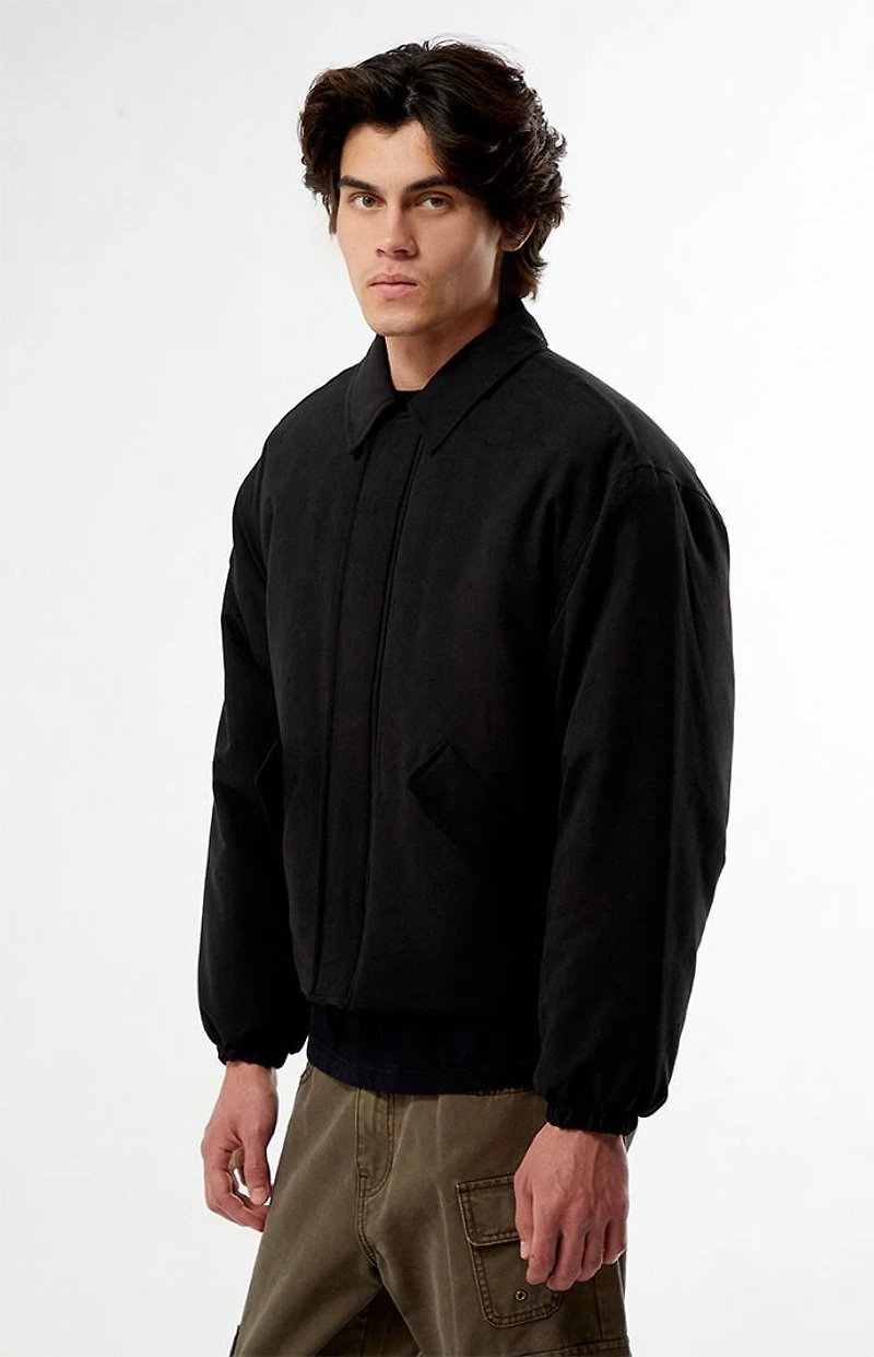 Pacsun Black Ninety Puffer Jacket