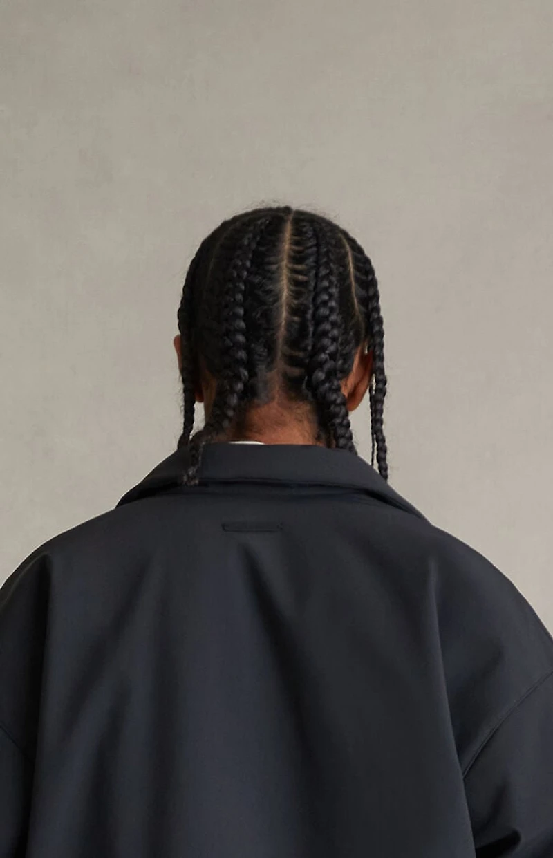 Fear of God ESSENTIALS Vintage Black Signature Filled Barn Jacket