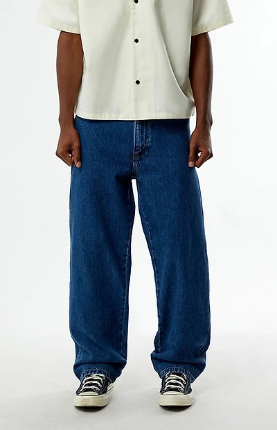Wrangler Dark Blue Loose Jeans