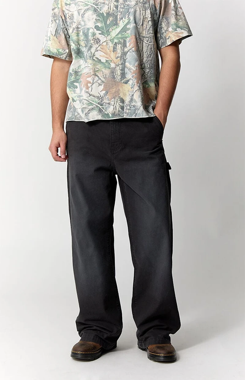 Pacsun Blake Extreme Baggy Pants Carpenter Black