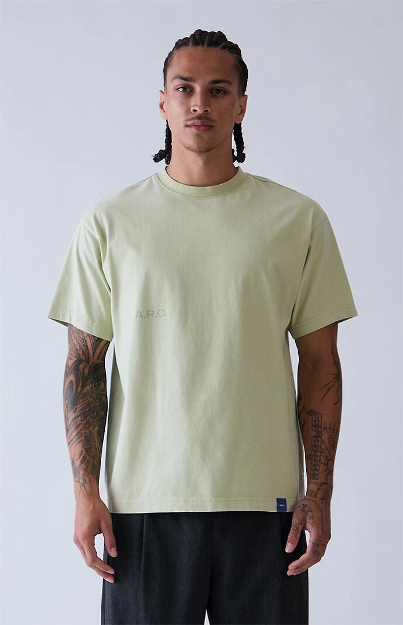 A.R.C. Green Vintage Wash Heavyweight T-Shirt