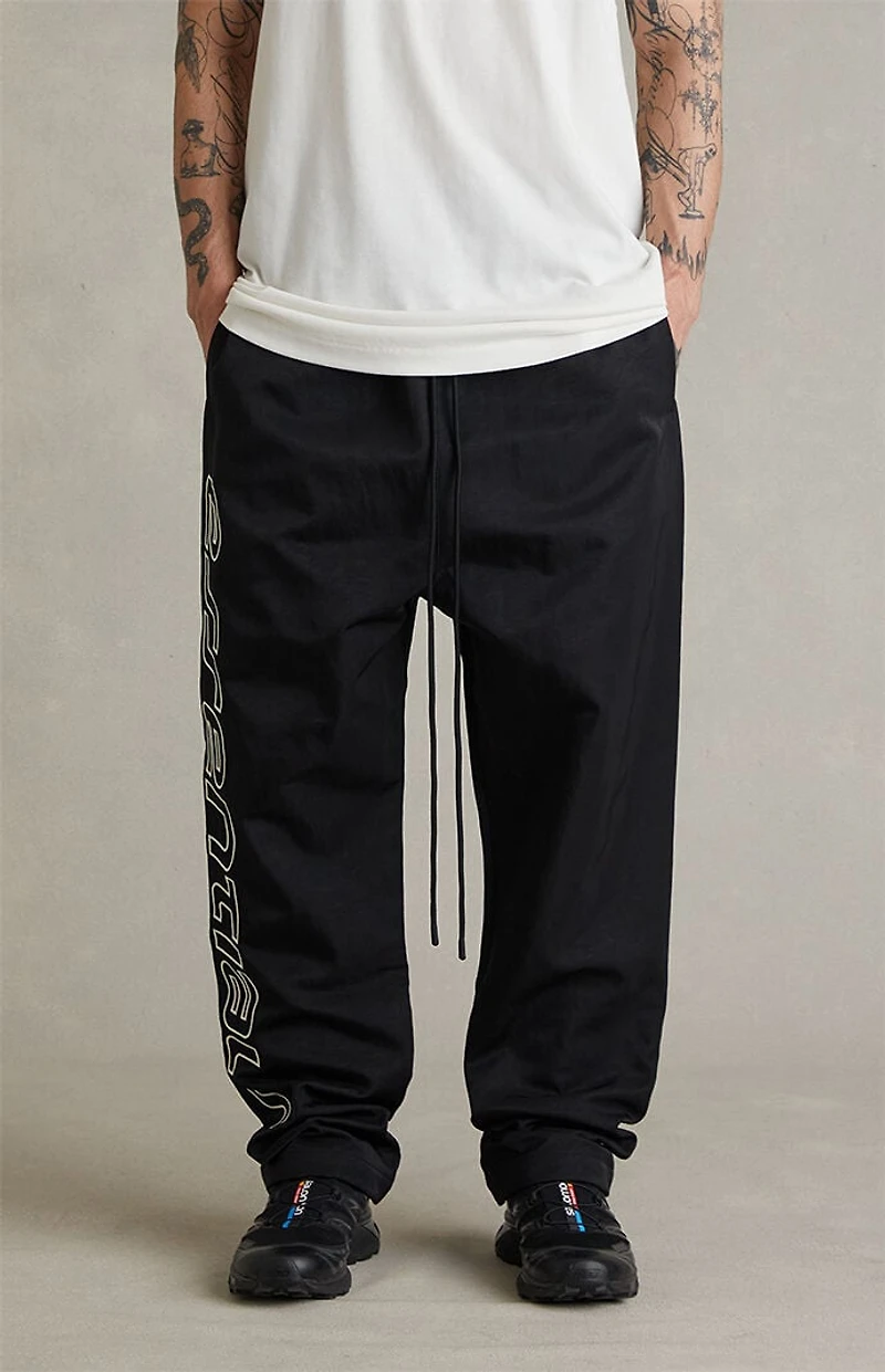 Fear of God ESSENTIALS Vintage Black Active Trace Relaxed Track Pants