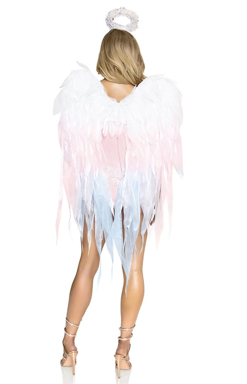 Leg Avenue Angel Wings and Halo Headband Set