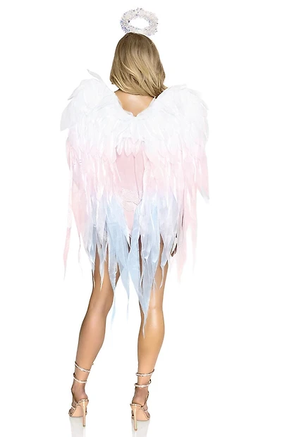 Leg Avenue Angel Wings and Halo Headband Set