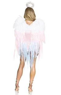 Leg Avenue Angel Wings and Halo Headband Set